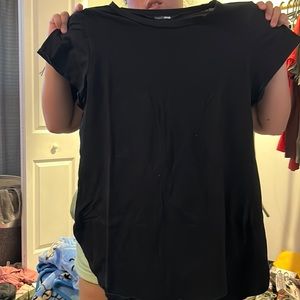 Black fashion nova short sleeve top